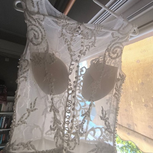Wedding dress Rich Girl Boudoir medium, new, lace and transparency
