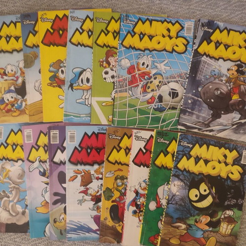 Miky Maous comics used, pack of 15