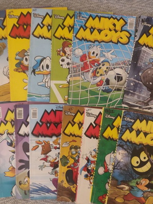Miky Maous comics used, pack of 15