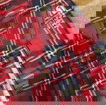  Συλλεκτικό G-Star Pharrell Williams Elwood 5622 3D tapered Canvas Royal Tartan plaid print 33/34