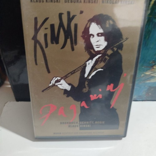 Klaus Kinski Paganini DVD used, German language
