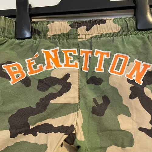 Benetton Παιδικό Σορτς Καμουφλάζ Μεταχειρισμένο, XS 4-5 Ετών