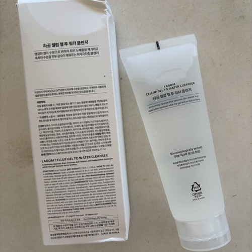 Lagom Cellup Gel to Water Cleanser 170ml like new