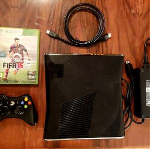 Xbox 360 S, wireless controller και FIFA 15