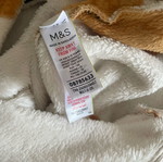 Girls Onesie like new, beige Marks & Spencer