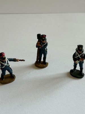 Del Prado Battle of Waterloo French Artillery μολυβένια στρατιωτάκια σαν καινούργια, πακέτο 16