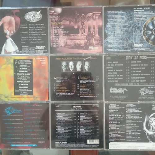 Metal hammer CDs used, lot