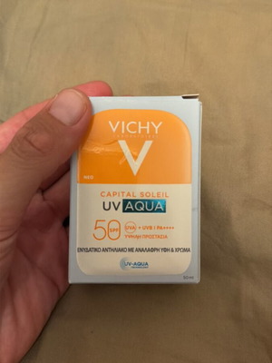 Vichy Capital Soleil UV Aqua SPF 50 tinted sunscreen