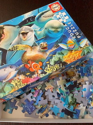Educa Puzzle 100 pieces like new with sea creatures theme
