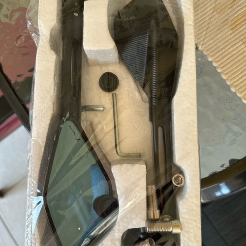 Rizoma style motorcycle mirrors new