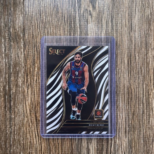 Ricky Rubio SSP Zebra card new