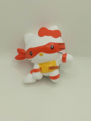 Φιγούρα Hello Kitty Sanrio Raphael Teenage Mutant Ninja Turtles McDonald's 2025 μεταχειρισμένη