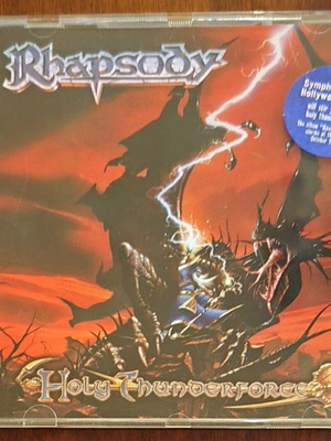 Rhapsody Holy Thunderforce CD Maxi-Single like new, rare edition