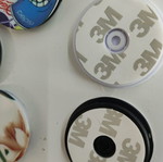 3M adhesive mobile phone holder pads in various designs