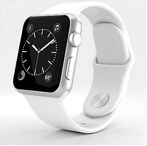 Apple Watch Series 2 38mm sil all white του 2016 σε άριστη κατάσταση με το κουτί του και φορτιστή του.