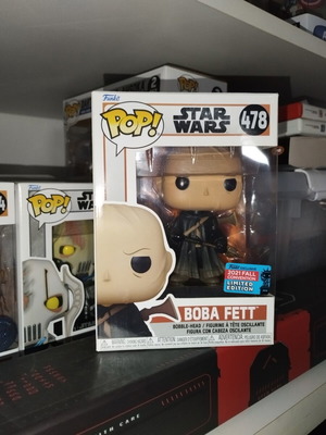 Star Wars The Mandalorian Boba Fett Funko Pop 478 Limited Edition