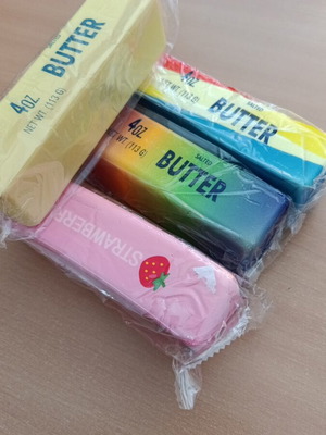 Butter squishy sealed, new, 1 piece