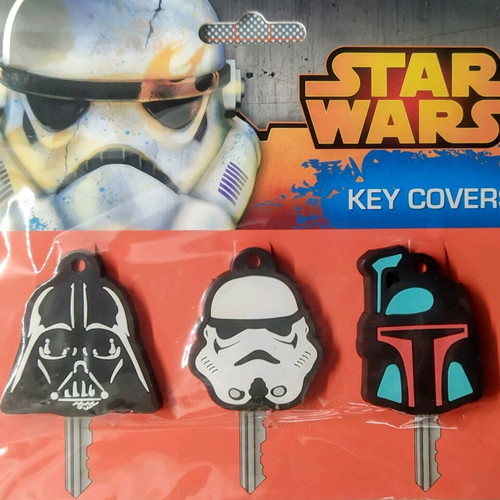 Star Wars Disney key covers new, set of 3 pieces