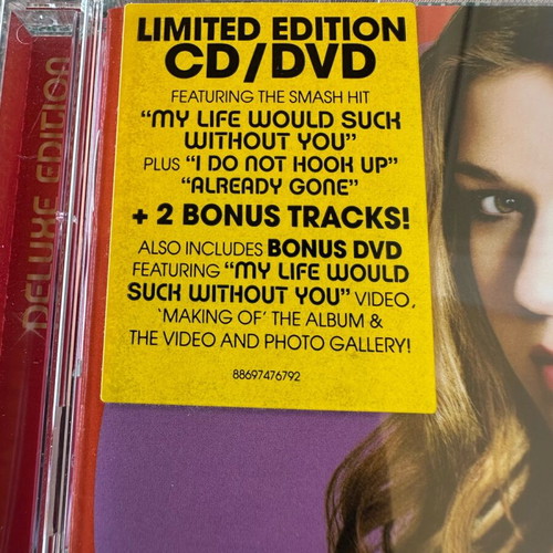 Kelly Clarkson pack 3 CDs and 1 DVD like new, pop
