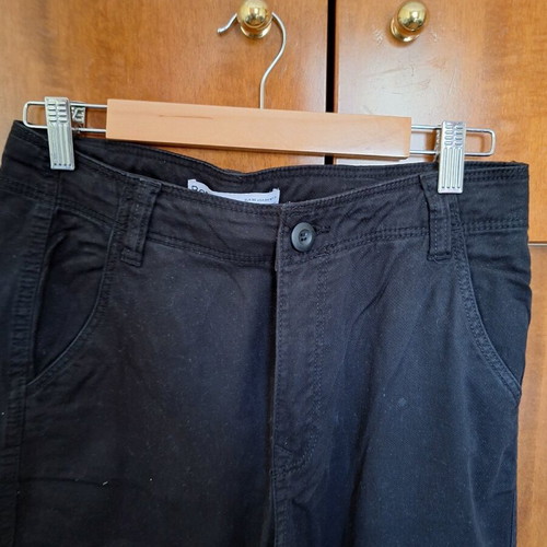 Cargo Panasonic pants Bershka black size S like new