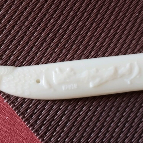 Decorative Cretan knife used with mantinada and sheath