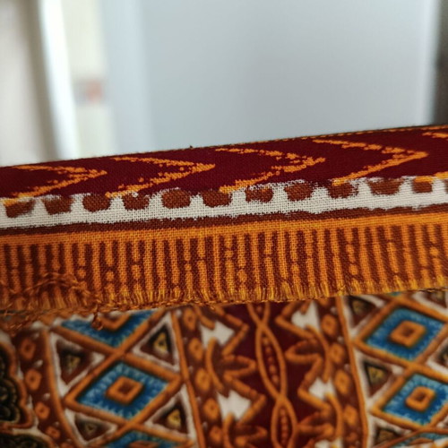 African fabric large size new 117×355 cm