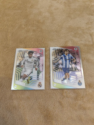 Κάρτες Endrick και Mora Topps Chrome 25/26 Future Stars καινούργιες