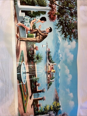 Vintage poster 37x79 from year 71, collectible