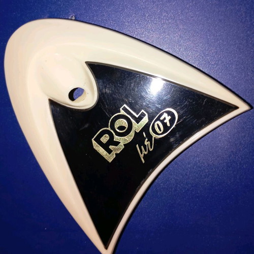 Promotional pen holder used, plastic ROL 60-70s