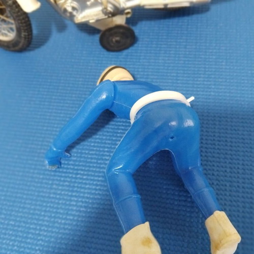 Moto Police vintage toy Lyra used Greek made
