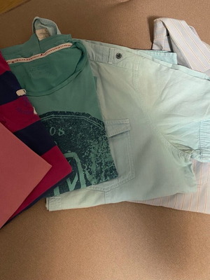 Men's work clothes with small defects, size Large