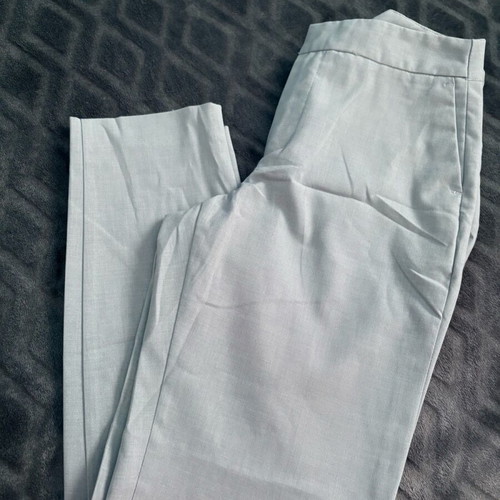 Zara linen pants like new, turquoise, size XXS-XS