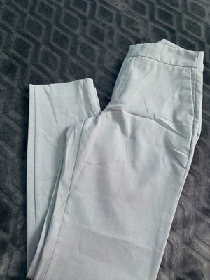 Zara linen pants like new, turquoise, size XXS-XS