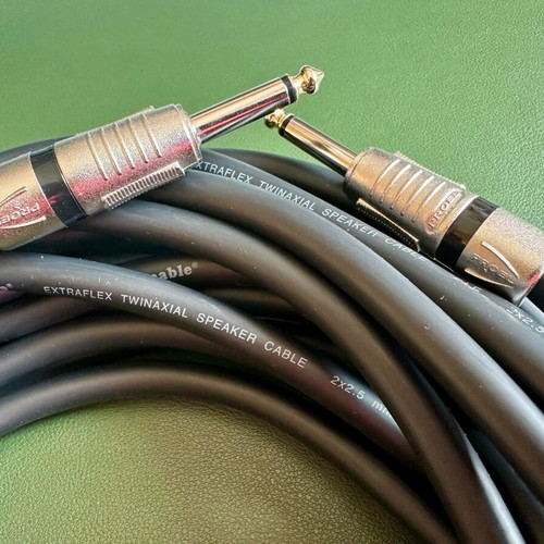 Eurocable Extraflex Twinaxial Speaker Cable 10 meters used with Proel plugs