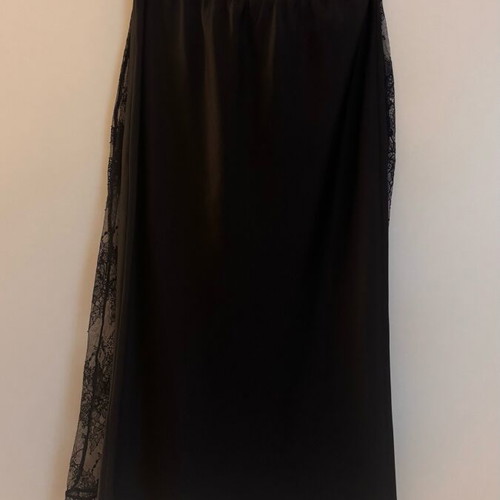 Midi lace skirt Vassia Kostara new, size Medium, black