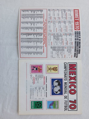 Panini Mexico 1970 Official Reprint Album like new