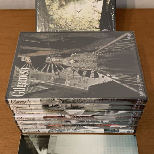 Gilgamesh DVD collector's box set with poster and complete series new