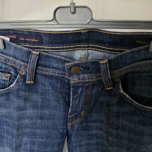 Citizens of Humanity women's low waist flair jeans used, size 27, blue