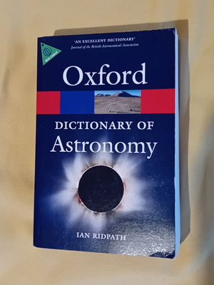 Oxford Dictionary of Astronomy like new