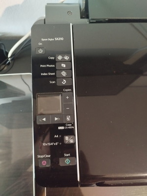 Epson Stylus SX210 εκτυπωτής σαν καινούργιος, πολυλειτουργικός inkjet
