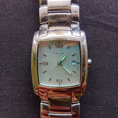 DKNY quartz watch with metal bracelet