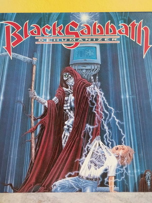Black Sabbath Dehumanizer δίσκος βινυλίου μεταχειρισμένος, Metal, 1992 ελληνική έκδοση