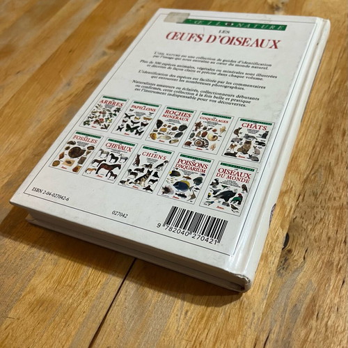 Les œufs d’oiseaux book like new, French bird egg guide