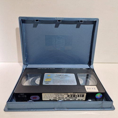 VHS The Price of Passion used, subtitles