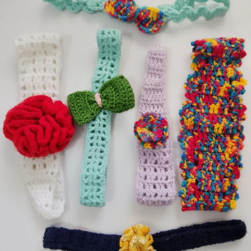 Knitted hairbands winter, new