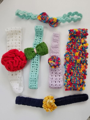 Knitted hairbands winter, new