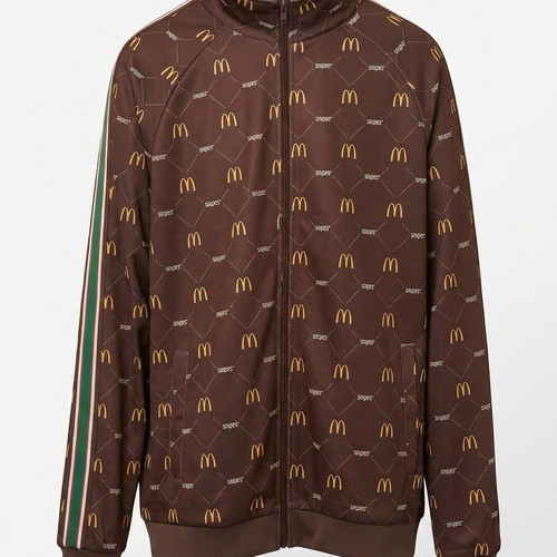 Snipes x McDonald's Sauce It Up Track Jacket, brown, XL