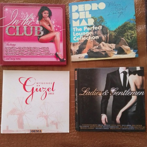 Collection of 22 used CDs with a wide variety of music