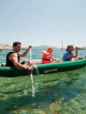 Sevylor Adventure Plus φουσκωτό οικογενειακό καγιάκ για 3 άτομα σαν καινούργιο