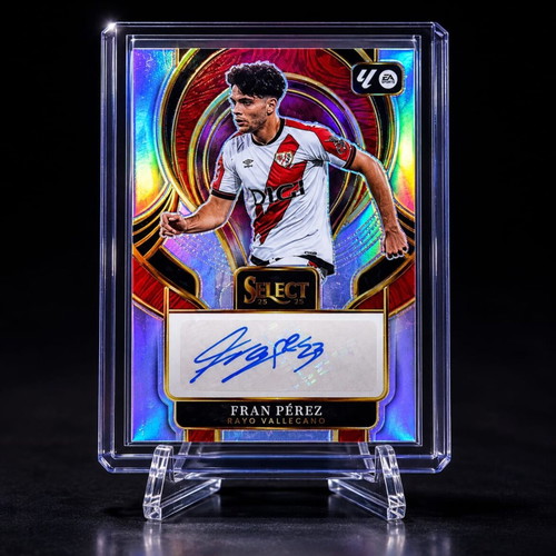 2025-26 Panini Select La Liga Fran Perez Silver Prizm Signatures Auto #SS-FP